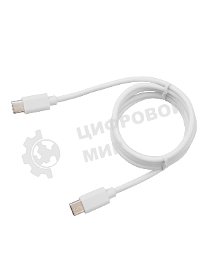 Кабель Rexant Type-C - Type-C PD 60W/1м/PVC/белый