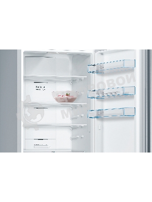 Холодильник Bosch KGN39XI30U нержавеющая сталь двухкамерный 279/87л морозилка снизу, No Frost