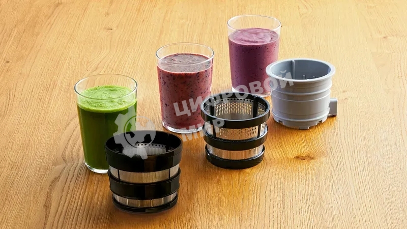 Соковыжималка шнековая Bosch MESM731M черный