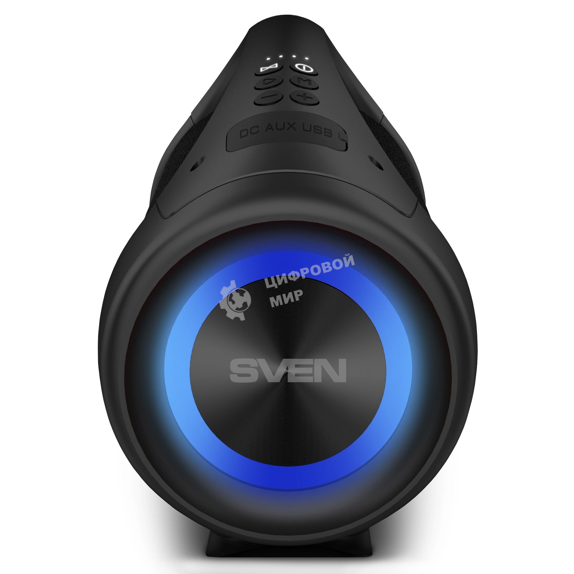 Акустическая система Sven 370 2.0 черные (2x2W, USB, RGb подсветка)