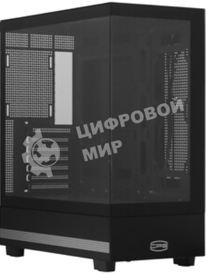 Корпус PcCooler C3Q500 BK черный без БП ATX 9x120мм 5x140мм 2xUSB3.0 audio bott PSU