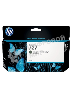 Картридж струйный HP 727 B3P22A черный матовый для HP DJ T920/T1500 (130мл)