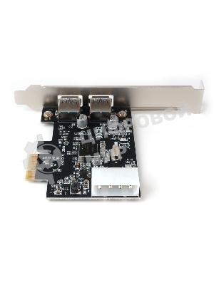 Контроллер USB Gembird SPCR-01, в PCI, порты: 2 внешн. USB 3.0