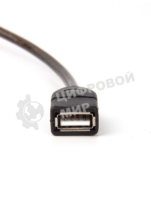 Кабель удлинительный USB2.0 AM/AF прозрачная изоляция 3m  Telecom <VUS6956T-3M>