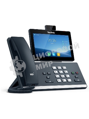 Телефон YEALINK SIP-T58W with camera, видеотерминал, Android, WiFi, Bluetooth, GigE, CAM50, без БП, шт
