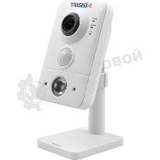 Камера видеонаблюдения IP Trassir TR-D7121IR1 v6 2.8-2.8мм цв. корп.:белый