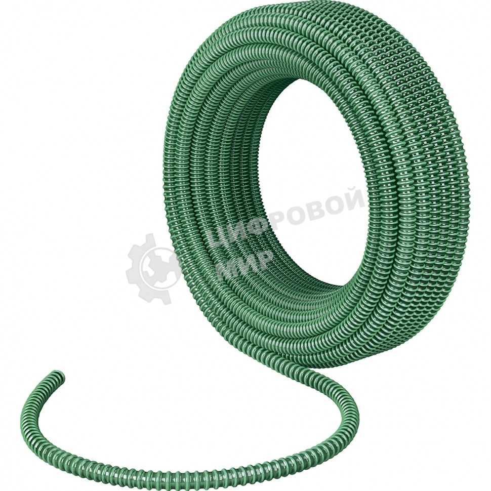 Шланг спиральный Сибртех армированный напорно-всасывающий, Ф-32 мм, 10 атм., 30 метров