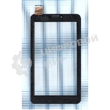 Сенсорное стекло (тачскрин) для Irbis TZ720, черное с рамкой