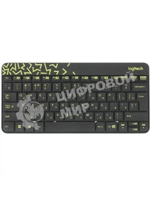 Комплект клавиатура + мышь Logitech Wireless Desktop MK240 Nano черный Retail Combo