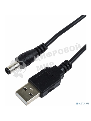 Кабель Rexant USB штекер - DC разъем питание 2,1х5,5 мм, 1,5 м