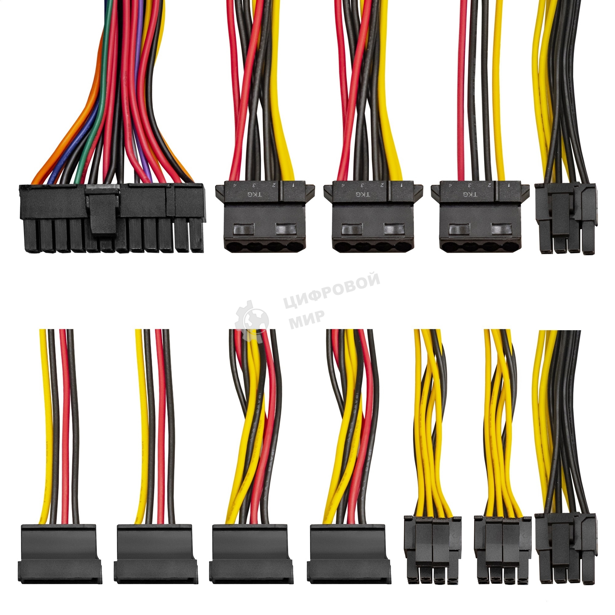 Блок питания серверный 600W ExeGate (RM-1U-600ADS) APFC,универсальный для 1U, 24pin/2x(4+4)pin, 5xSATA,4xIDE