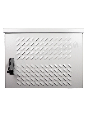 Шкаф уличный всепогодный настен. 18U (600х300), передняя дверь вент. (ШТВ-Н-18.6.3-4ААА)