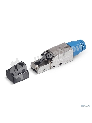 Разъем Cabeus, RJ45(8p8c), keystone, кат. 8, экр., металл, со вставкой