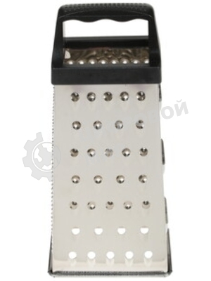 Терка LARA LR07-50 4 поверхности, высота 20 см, нерж. сталь, ручка
