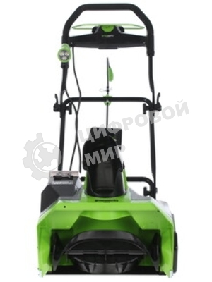 Снегоуборщик аккумуляторныйGreenworks GD40SB, 40V, 51 см, бесщеточный, с 1хАКБ 4 А.ч и ЗУ 2600607