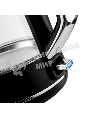 Электрочайник BRAYER BR6102 черный, 1.7 л, 2200 Вт, скрытый нагревательный элемент