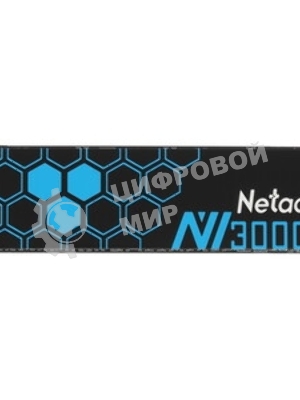 Накопитель SSD Netac NV3000 2Tb [NT01NV3000Q-2T0-E4X] M.2 2280, PCI-E 3.0 x4, 3D NAND, 3000/2100MBs, NVMe, heatsink