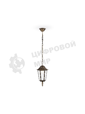Светильник Ambrella light ST2031 GD/BK/CL золото/черный/прозрачный IP54 E27 max 40W D150*780