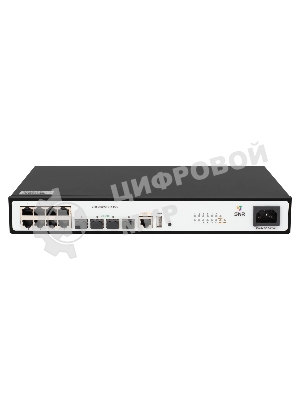 Коммутатор SNR SNR-S2989G-8TX-POE, 8×1 Гбит/с PoE + 4×10 Гбит/с SFP+, управляемый