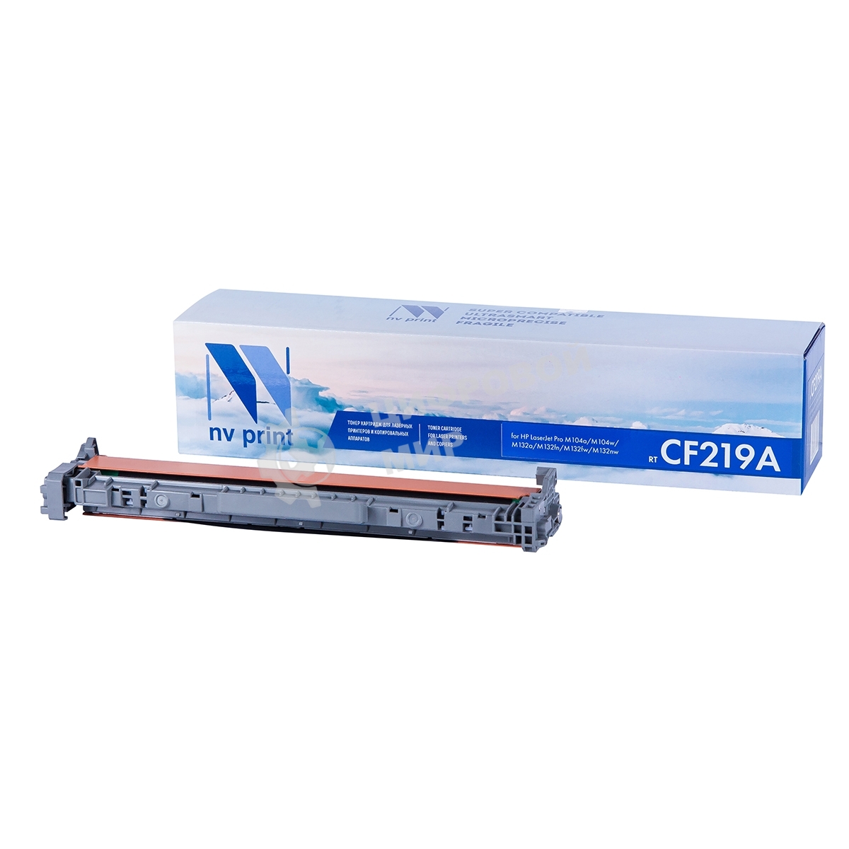 Барабан NVPrint совместимый HP CF219A для LaserJet Pro M104a/M104w/M132a/M132fn/M132fw/M132nw (12000k)