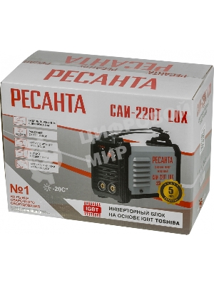 Сварочный аппарат инверторный Ресанта САИ-220ТLUX