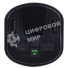 Автомобильный FM-модулятор ACV FMT-122B черный MicroSD BT USB (37576)