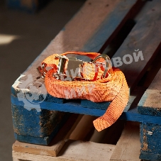 Стяжка для груза Rexant багажная с крюками, с храповым механизмом, 8х0.038 м