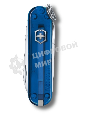 Нож перочинный Victorinox Classic Deep Ocean (0.6223.T2G) 58мм 7 функций карт.коробка