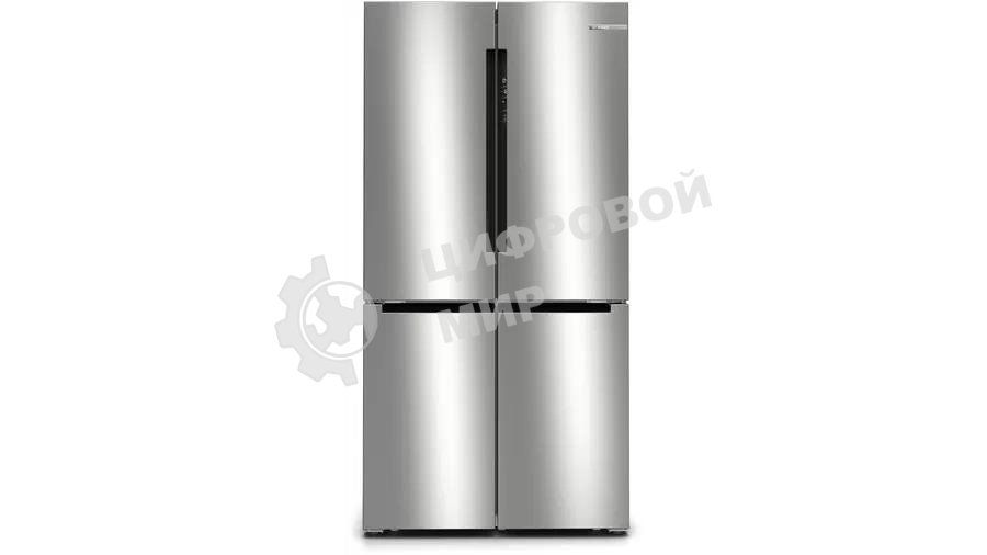 Холодильник Bosch KFN96VPEA серебристый двухкамерный 405/200л морозилка снизу Side by Side