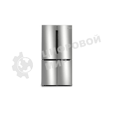 Холодильник Bosch KFN96VPEA серебристый двухкамерный 405/200л морозилка снизу Side by Side