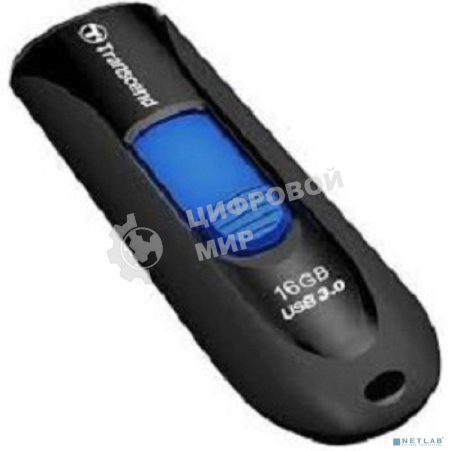 Флешка USB Transcend Jetflash 790 (TS16GJF790K), 16Gb, USB 3.0, R/W 90/12, черный