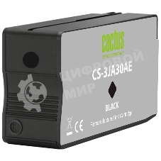 Картридж струйный Cactus CS-3JA30AE 963XL (есть ограничения по прошивке) черный (58 мл) для HP OfficeJet Pro 9010/9010e/9012/9014/9015/9016/9019