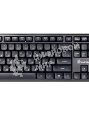 Комплект клавиатура+мышь Smartbuy 106AG беспроводной, USB, 1600 DPI, чёрный