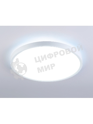 Потолочный светодиодный светильник Ambrella light FZ3001 WH белый IP44 24W+10W 6400+6400К D300*40 (Без ПДУ)