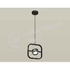 Светильник Ambrella light XB9119151 SBK/FR черный песок/белый матовый GX53 (C9119, N8434)