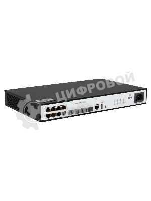 Коммутатор SNR SNR-S2989G-8TX-POE, 8×1 Гбит/с PoE + 4×10 Гбит/с SFP+, управляемый