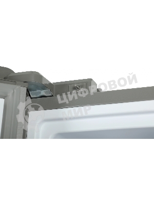 Холодильник Hyundai CS4083FIX 2-хкамерн. нержавеющая сталь (двухкамерный)