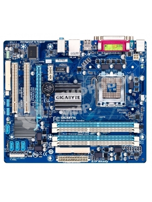 Материнская плата Gigabyte GA-G41M-COMBO-GQ (rev.3), LGA 775, Intel G41, 4xDDR2/DDR3, 4xSATA, 1xPCIe 1.1 x16, 1xPCIe 1.1 x1, 1xVGA, 1x 1Gb LAN, 4xUSB 2.0, 3x3.5 мм, 5.1, Micro ATX