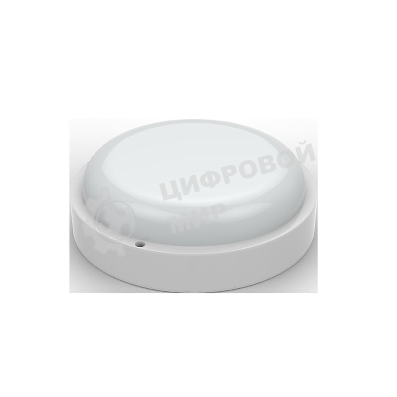 Светильник LED ECO IP65 D140x51 8W 680lm 4000K ЖКХ круглый 1/40 126418208 Gauss