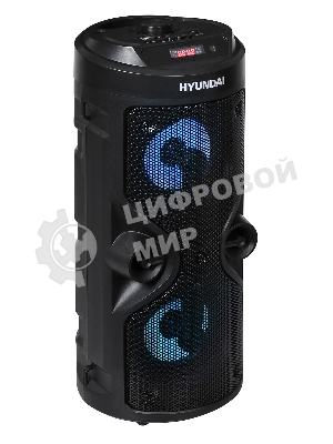 Минисистема Hyundai H-MC150 черный 50Вт/FM/USB/BT/SD/MMC