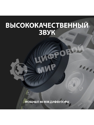 Гарнитура Logitech G435 белый, беспроводная, Bluetooth/USB, до 18 ч