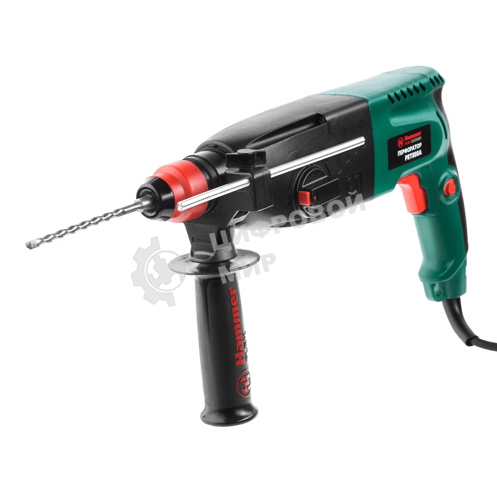 Перфоратор Hammer Flex PRT800A 29266 137-010 Перфоратор 800 Вт SDS+ 26мм 0-780об/мин 2.6Дж 3 режима кейс