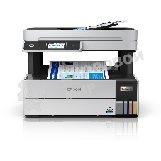 МФУ струйное Epson L6490 (C11CJ88405), A4, цветной, печ. до 17 стр/мин. (ч/б) до 9.5 стр/мин. (цвет), 1200 x 4800 dpi (печать) 1200x2400dpi (скан.), USB, RJ-45, Wi-Fi