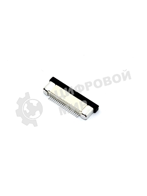 Разъем FPC Half Coverage Bottom Contact 0.5K-BX-20PWB 20 pin высота 2мм шаг 0,5мм