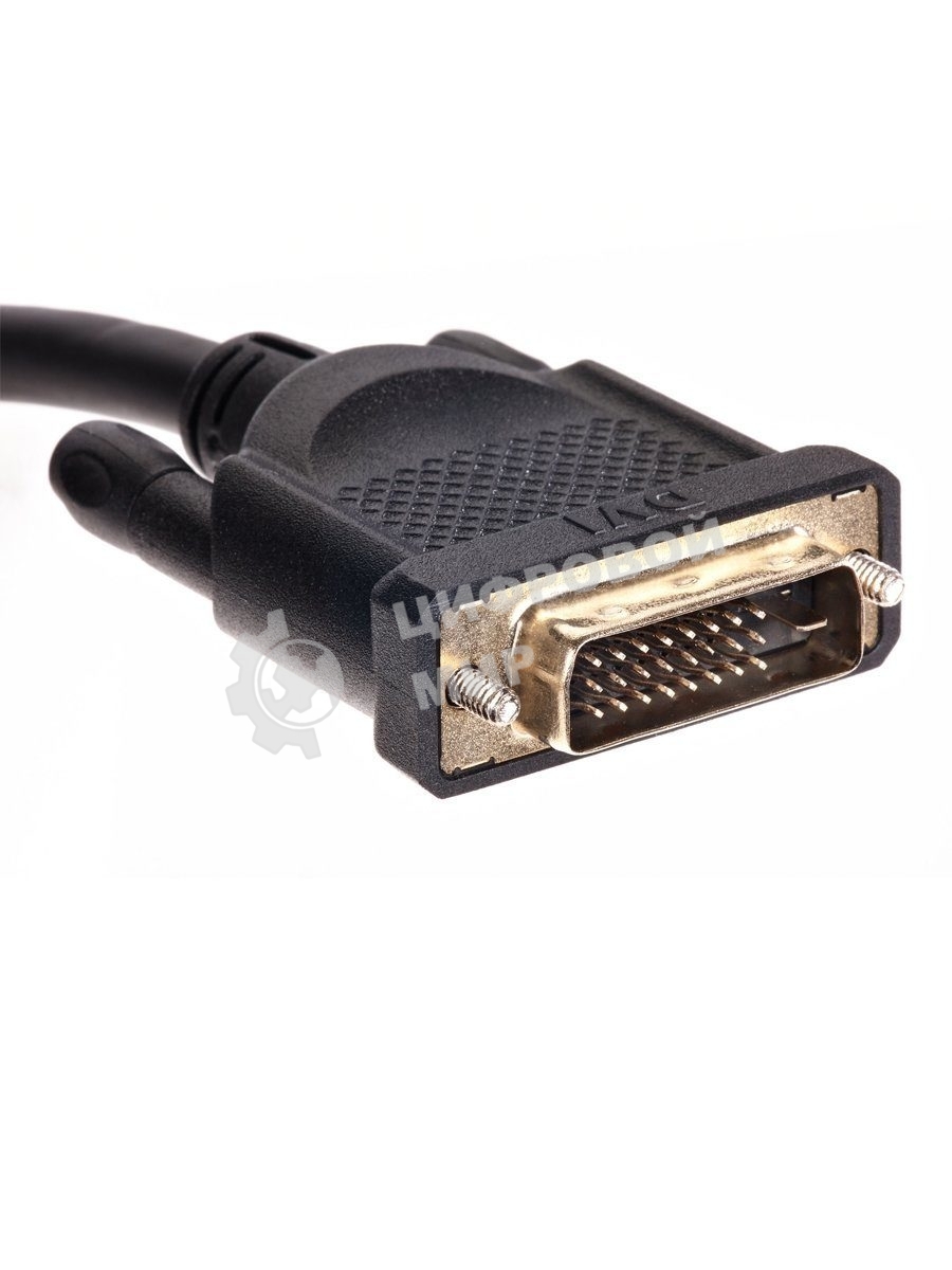 Кабель HDMI AM/DVI(24+1)M, 3 м, CU, 1080P@60Hz, 2F, VCOM CG484GD-3M