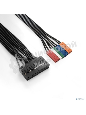 Компьютерный корпус Minitower ExeGate BAA-106-AA500 (mATX, БП AA500 с вент. 8см, 2хUSB, аудио, черный)