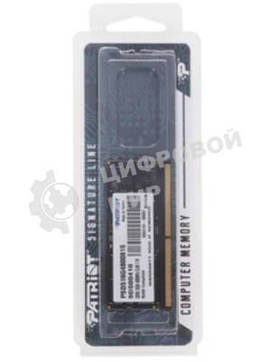 Оперативная память Patriot, DDR5, 16GB (1x16 GB), 4800 MHz, CL40, SO-DIMM