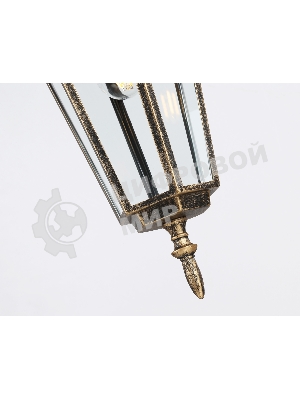 Светильник Ambrella light ST2031 GD/BK/CL золото/черный/прозрачный IP54 E27 max 40W D150*780