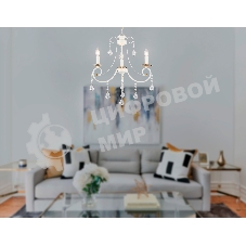 Светильник Ambrella light TR4915/3 WH/GD белый/золото E14/3 max 40W D550*860
