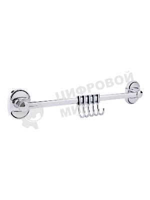 Крючок для полотенца Potato Genus 5 крючков, хром P2914-5